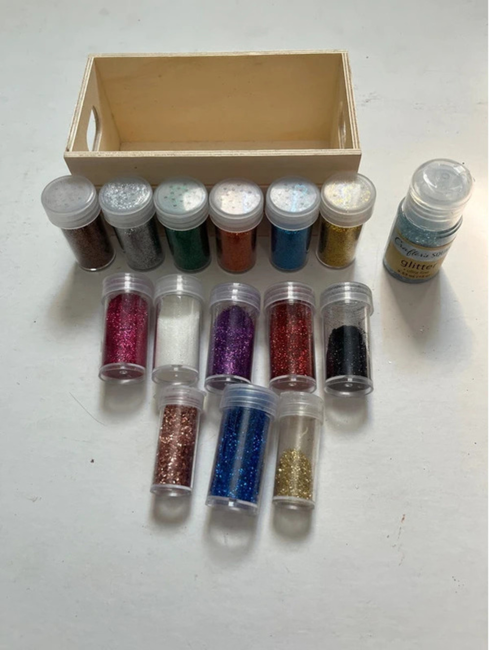 Lot of glitters